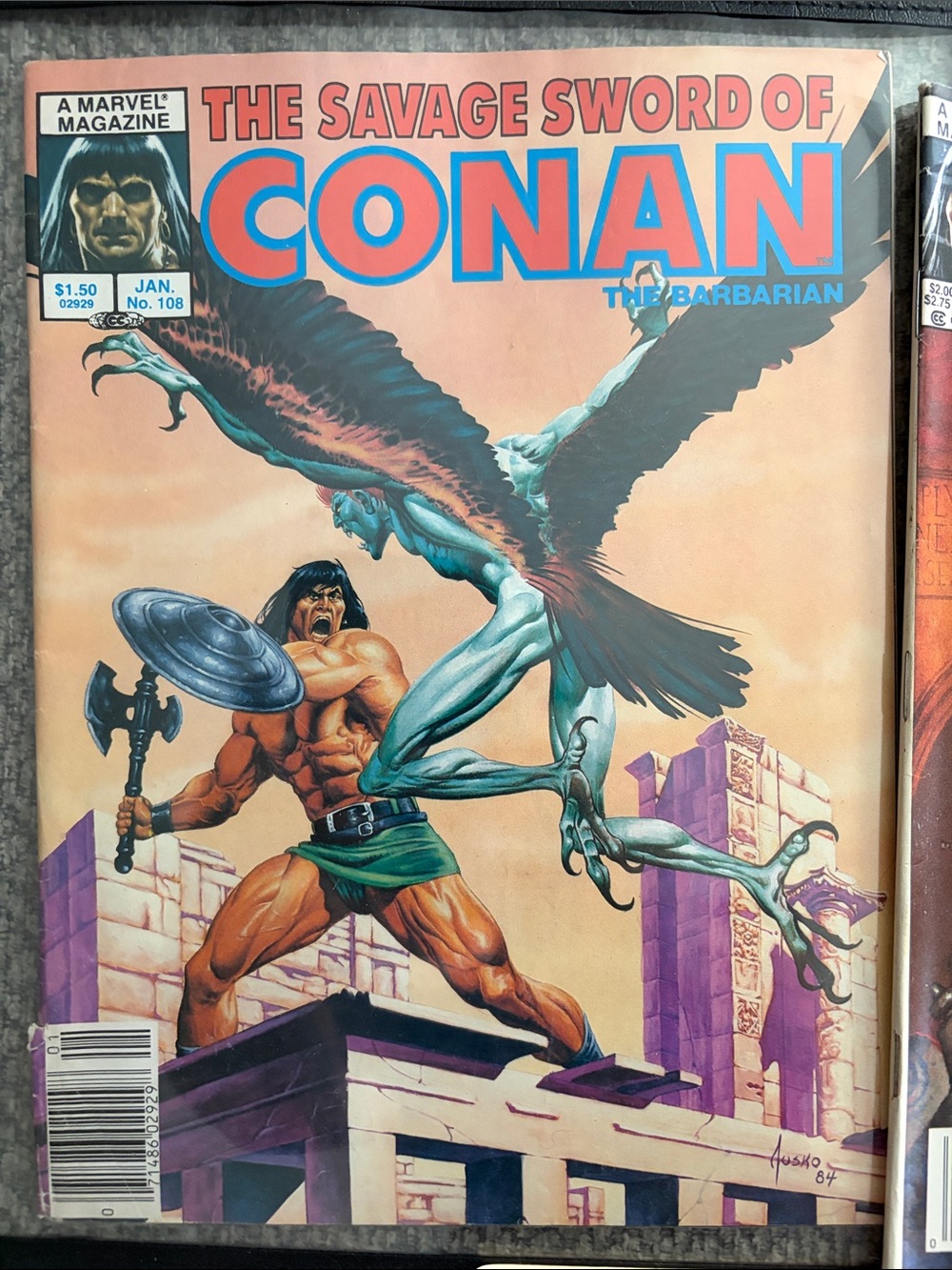 The Savage Sword of Conan Magazine - 5 magazine Lot